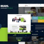 Bear's - Advisor Agency PSD Template
