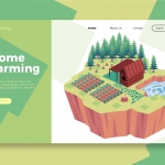 Home Farming - Banner & Landing Page