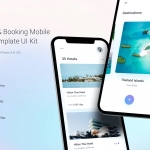 Travel & Booking Mobile App Template UI Kit