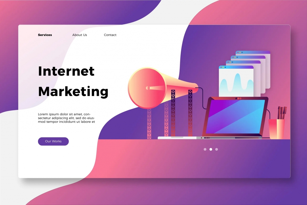 Internet Marketing - Banner & Landing Page插图