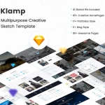 Klamp – Creative Multipurpose Sketch Template