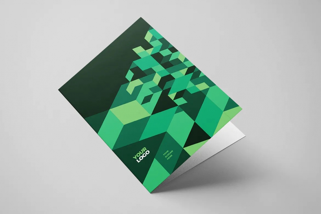 Cool Green Business Stationery插图1