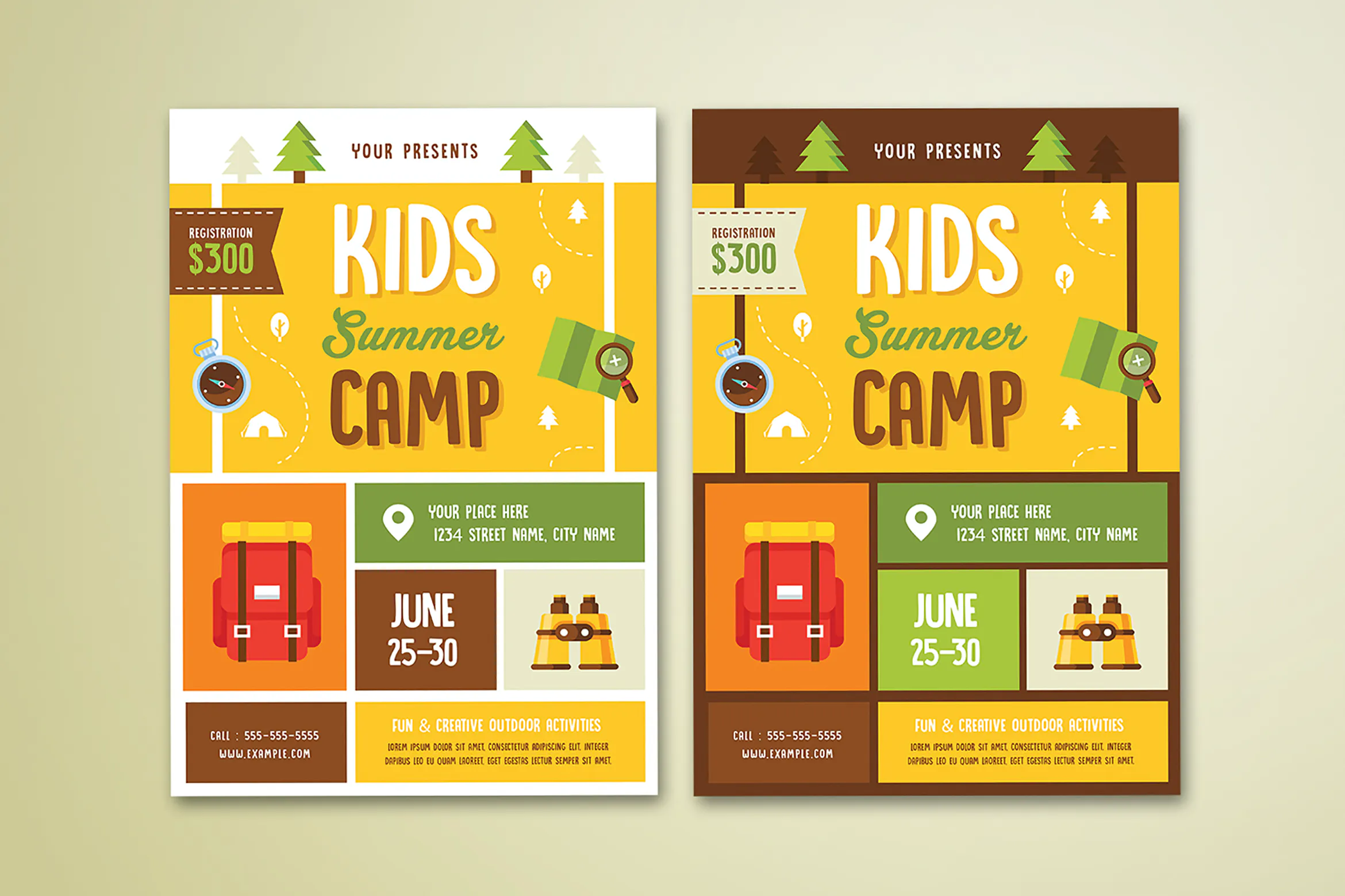 Kids Summer Camp Flyer插图3