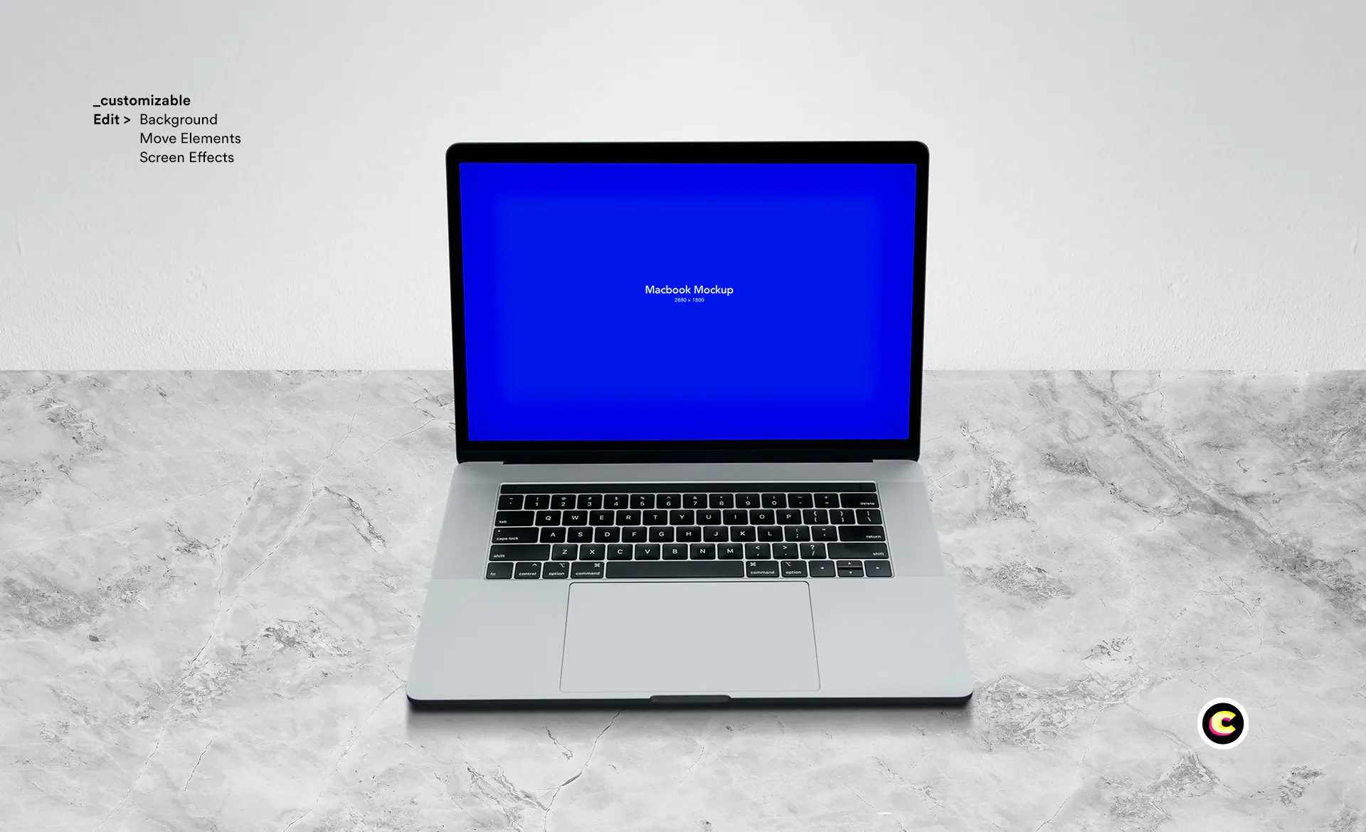 Macbook Laptop Display Web App Mock-Up插图4