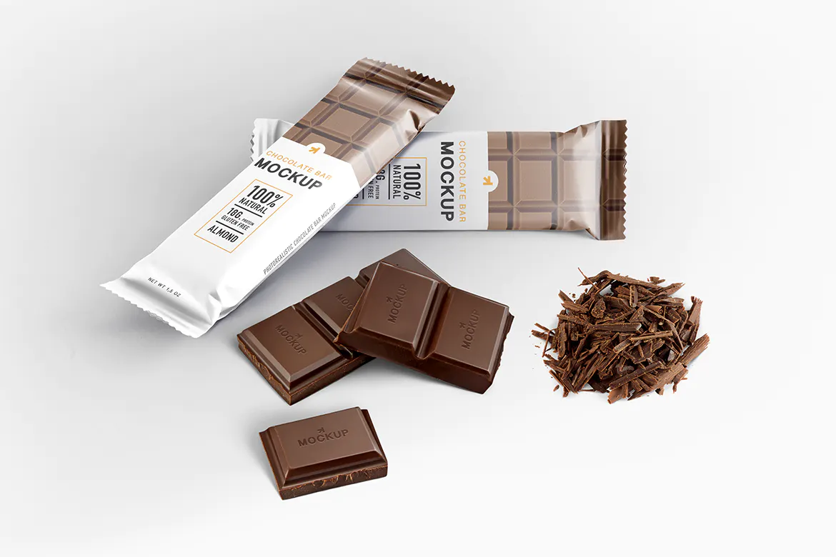 Chocolate Bar Packaging Mockup插图14
