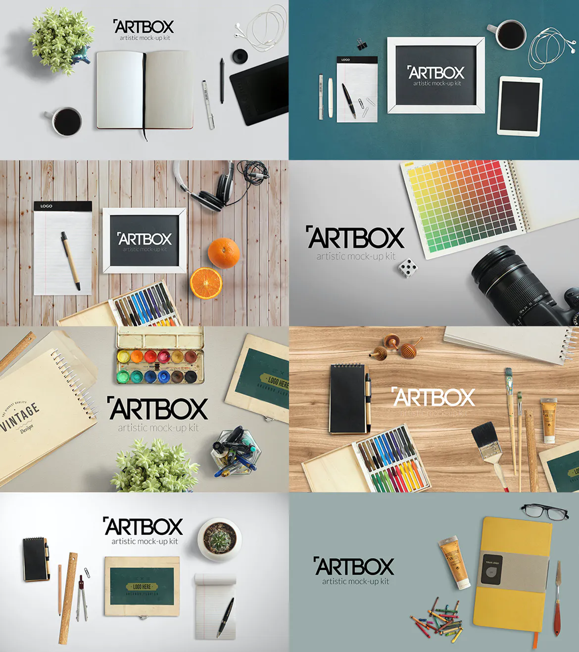 ArtBox - Artistic Mockup Kit插图