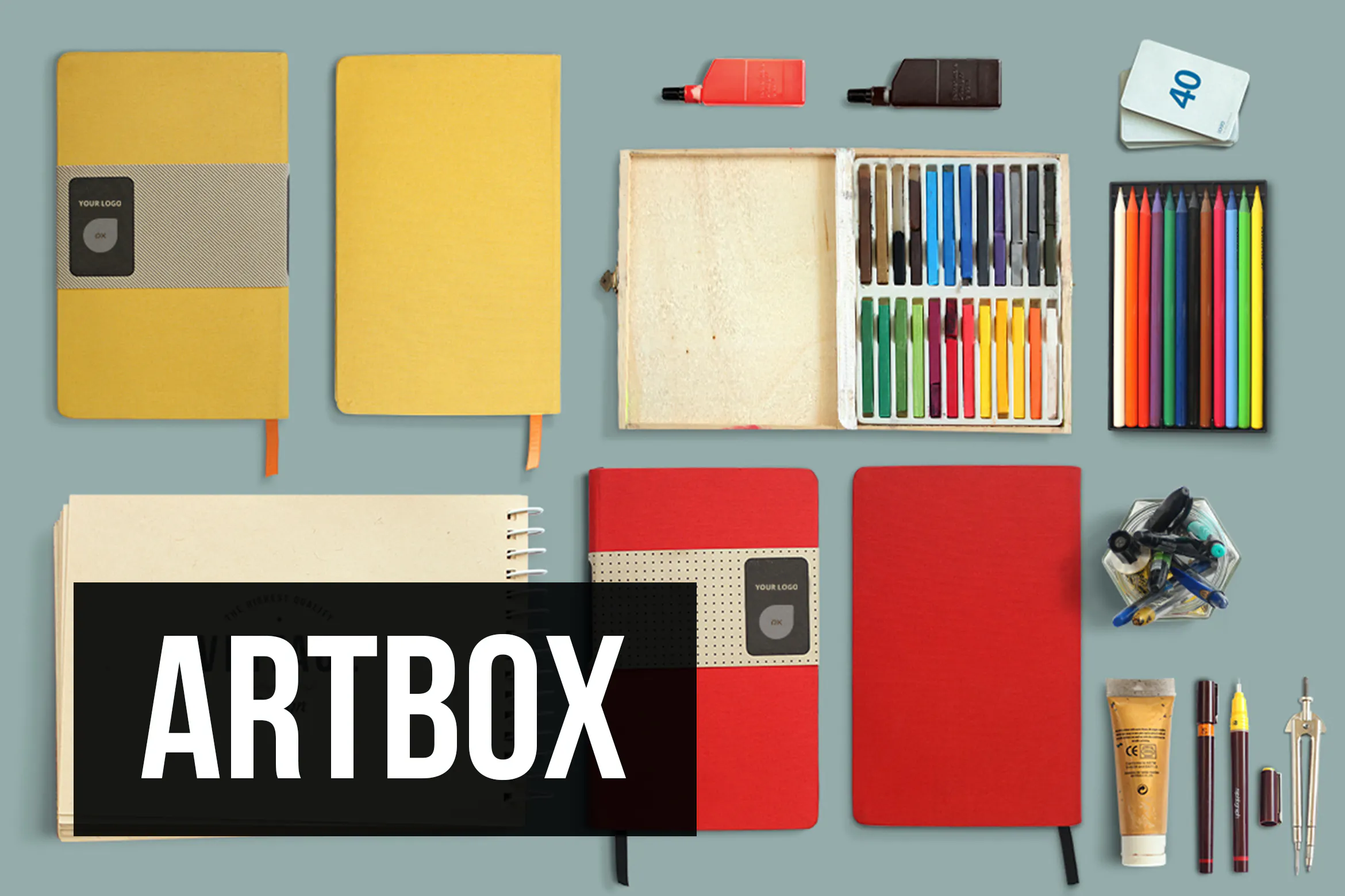 ArtBox - Artistic Mockup Kit插图7