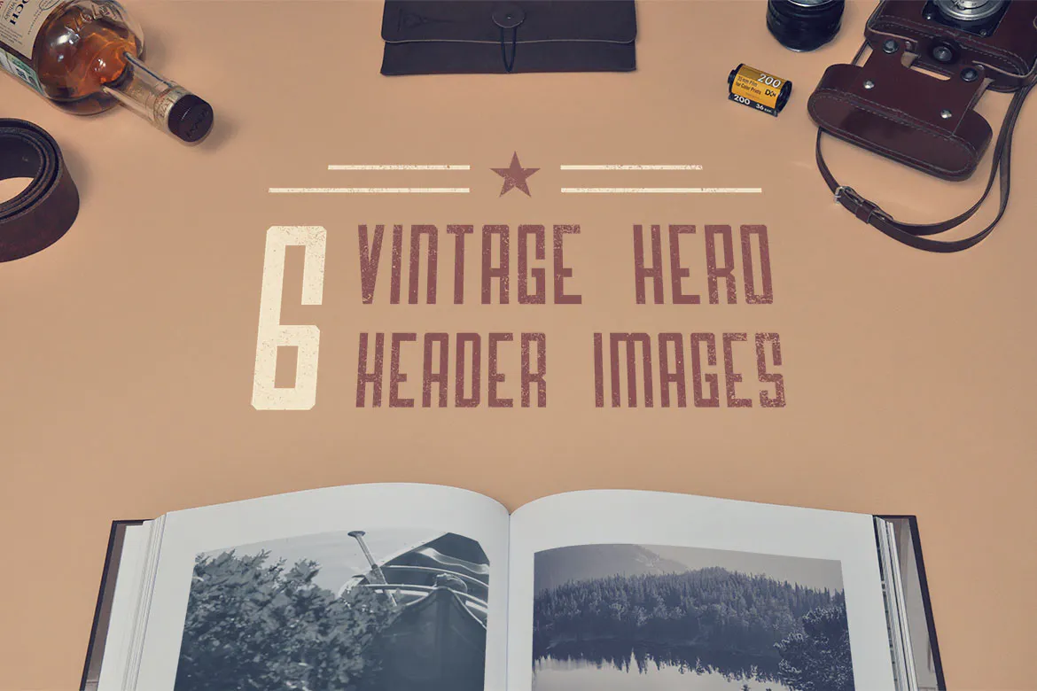 Vinage Hero Header Images插图1