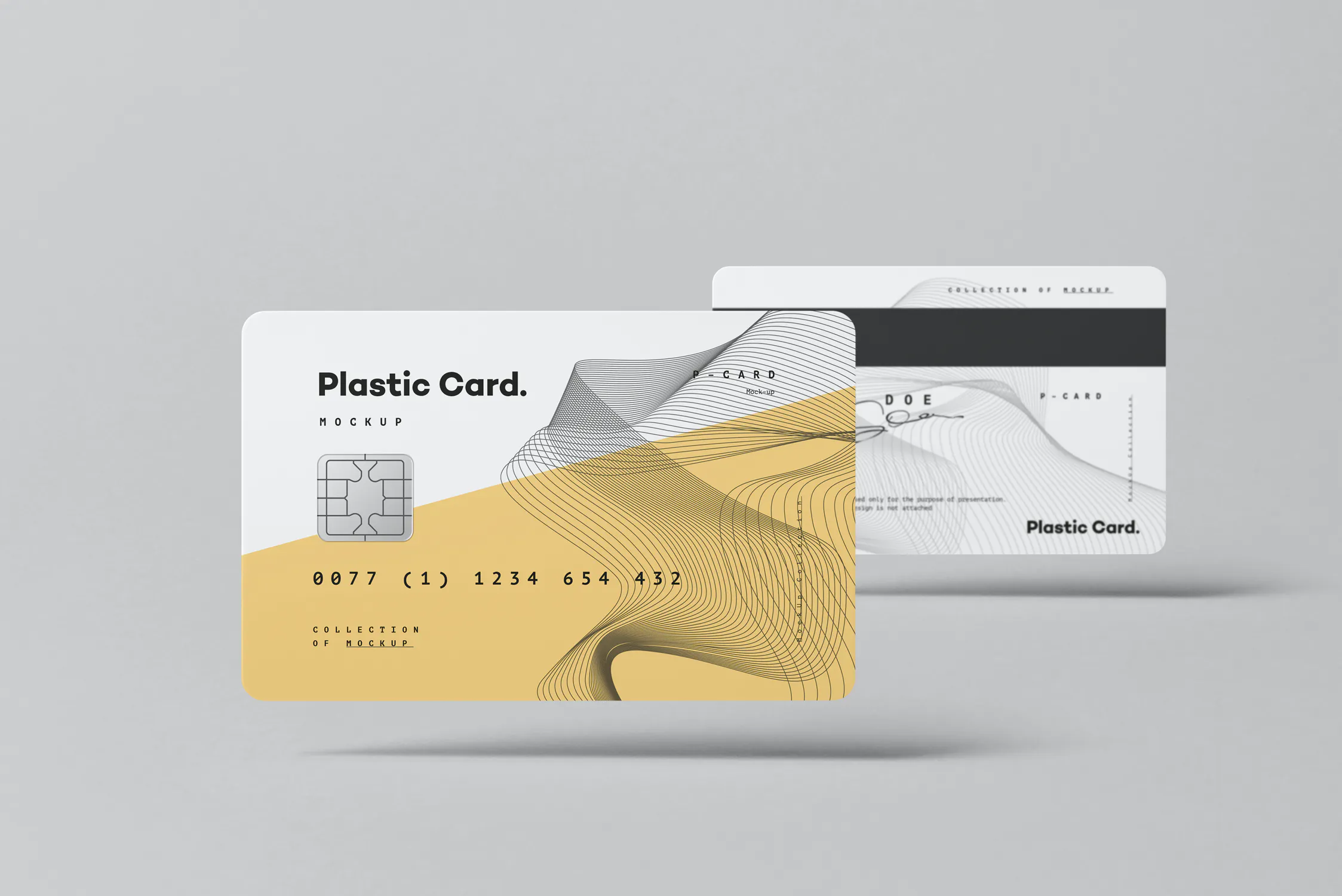 Plastic Card Mock-up 2插图4