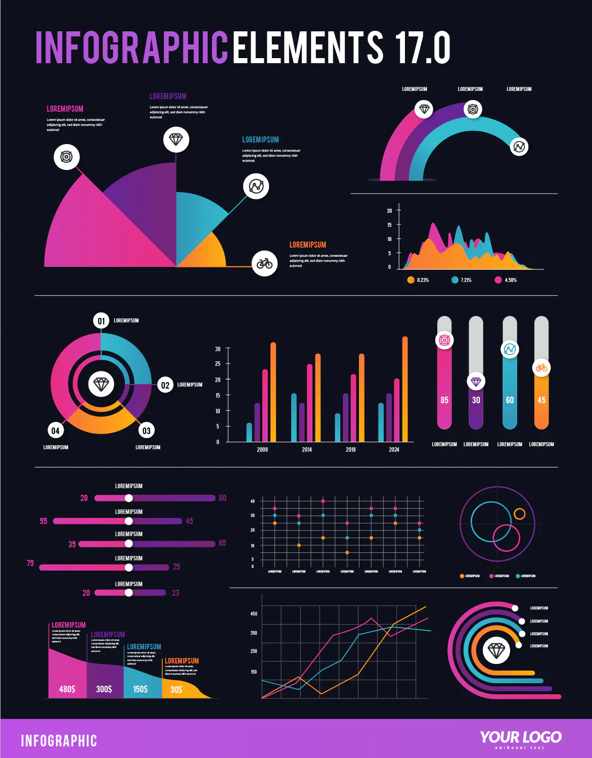 Infographic Template & Elements for Business V.22插图2