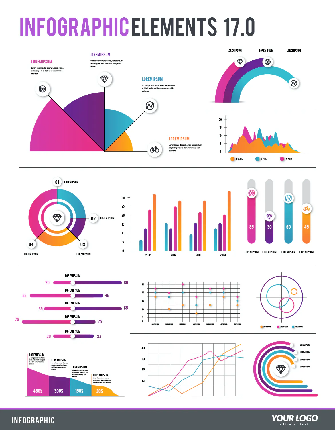 Infographic Template & Elements for Business V.22插图3