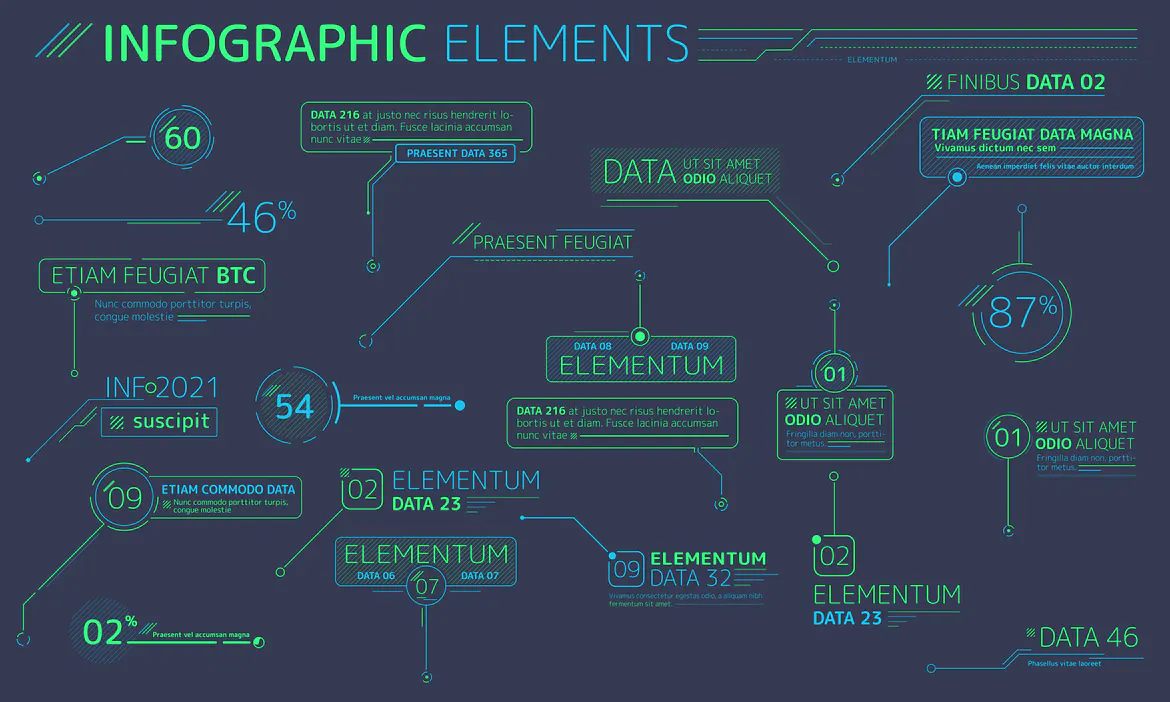 Flat Infographic Elements插图10