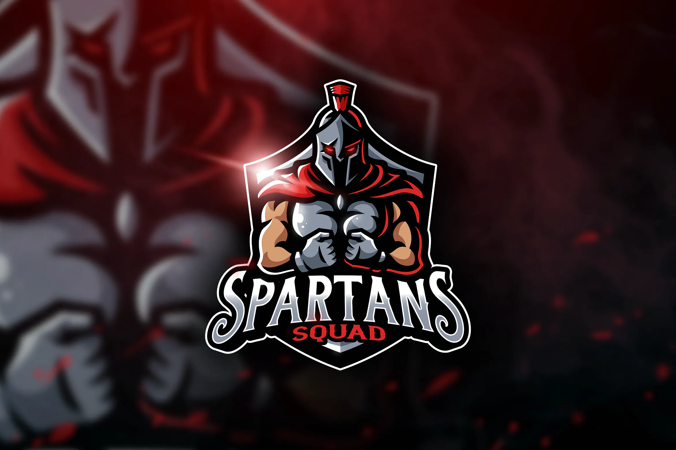 Spartans Squad – Mascot & Esport Logo
