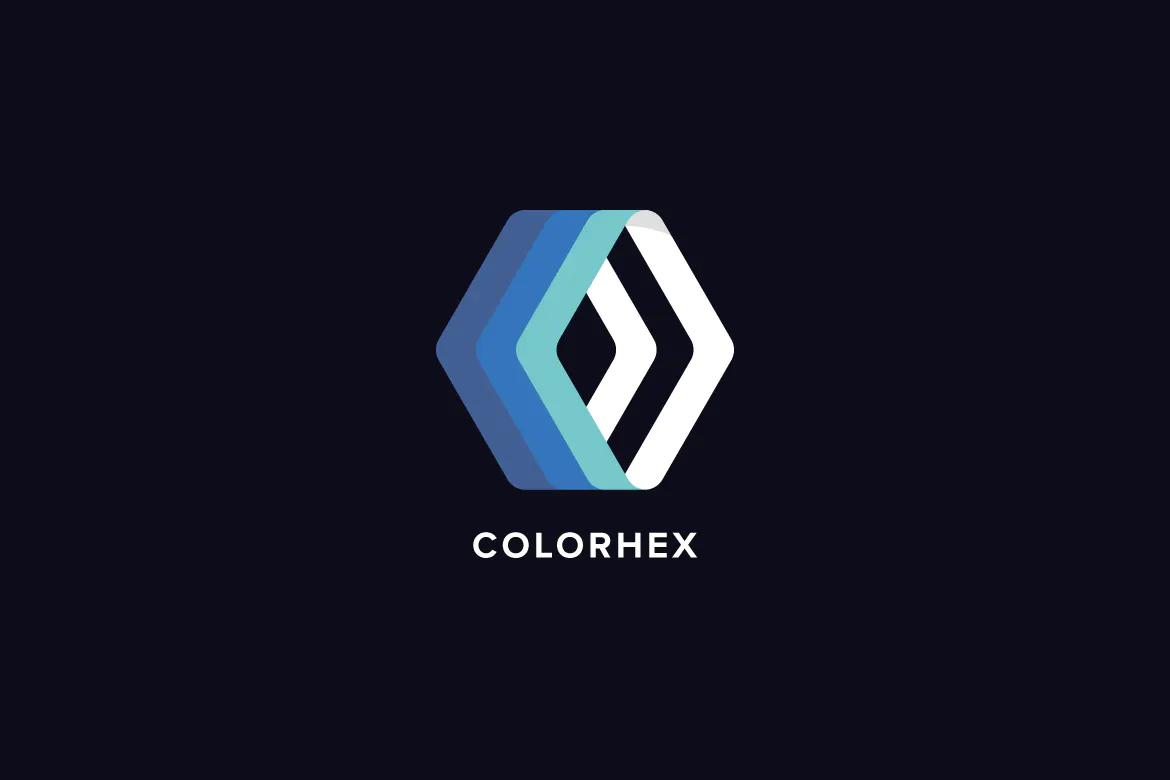 Color Hex Logo Template插图