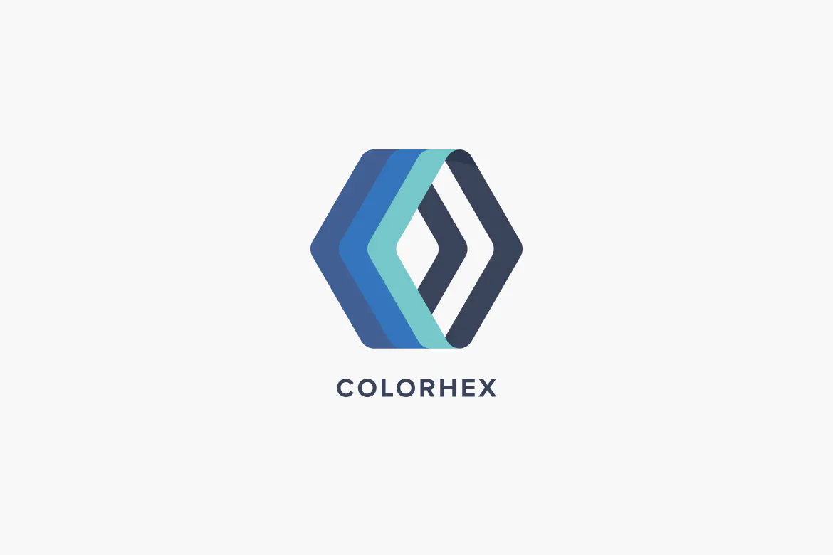 Color Hex Logo Template插图1