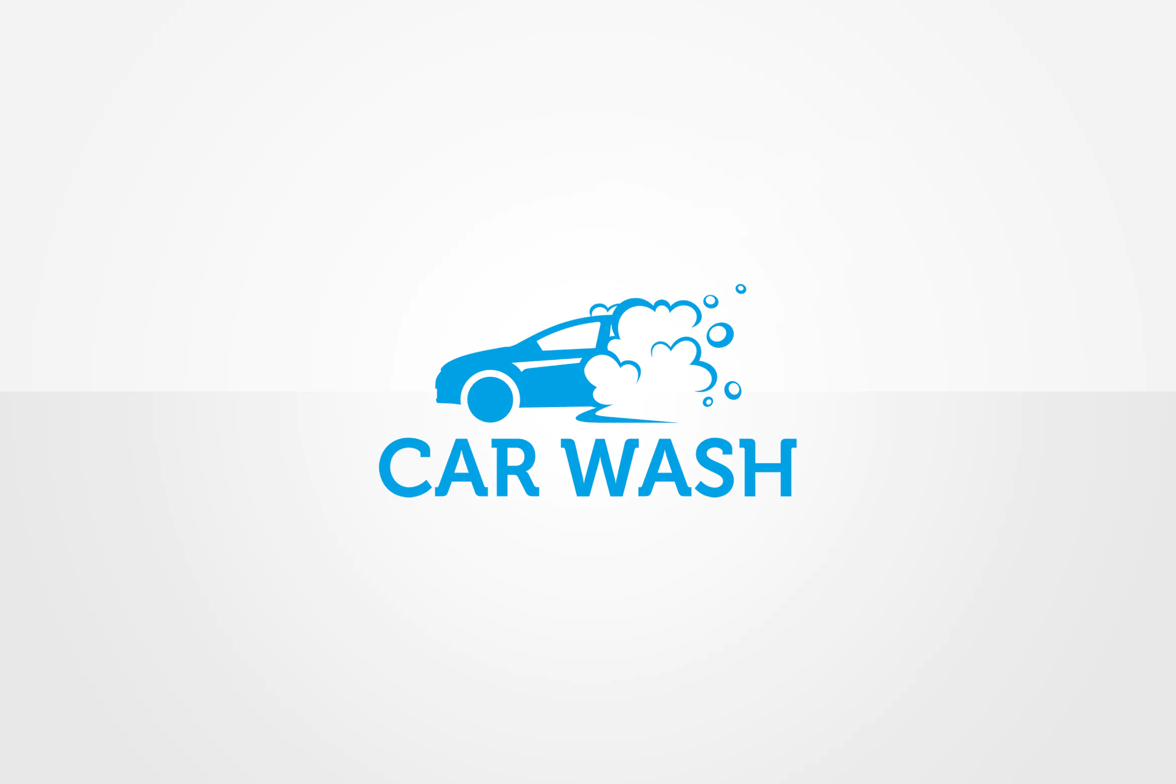 Car Wash Logo Template插图