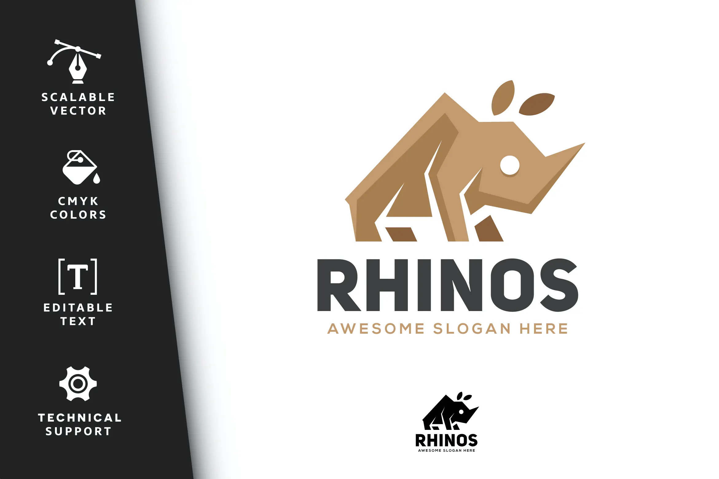 Rhinos Logo插图