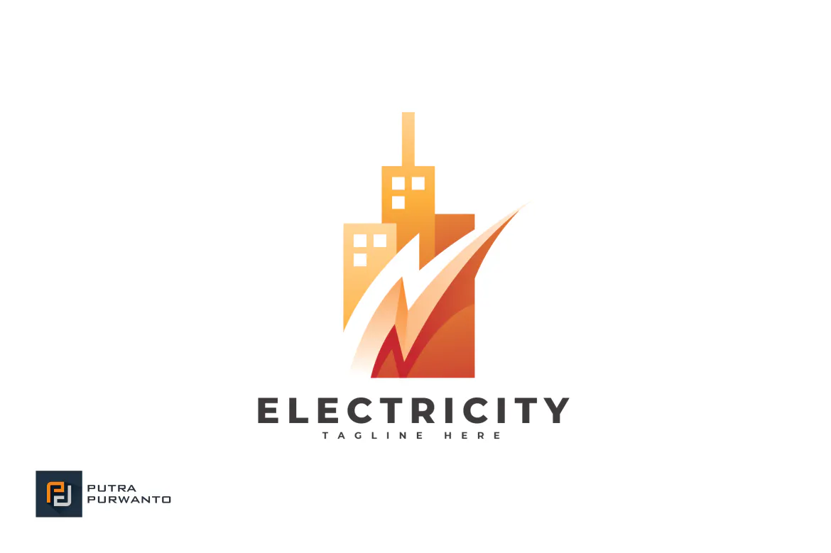 Electricity - Logo Template插图1