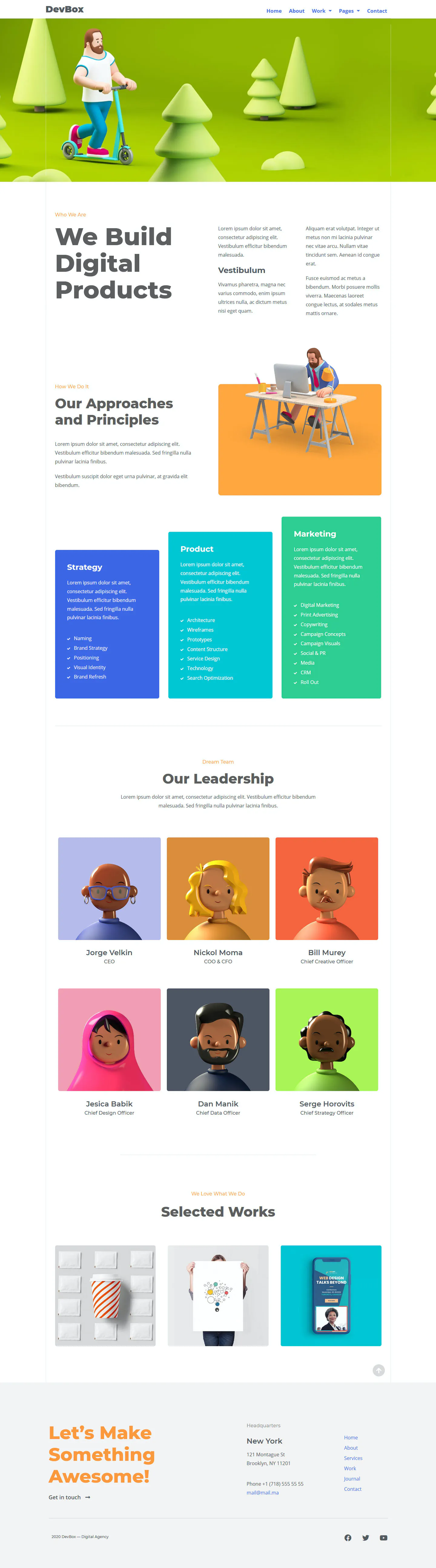 DevBox — Creative Digital Agency Elementor Template Kit插图2