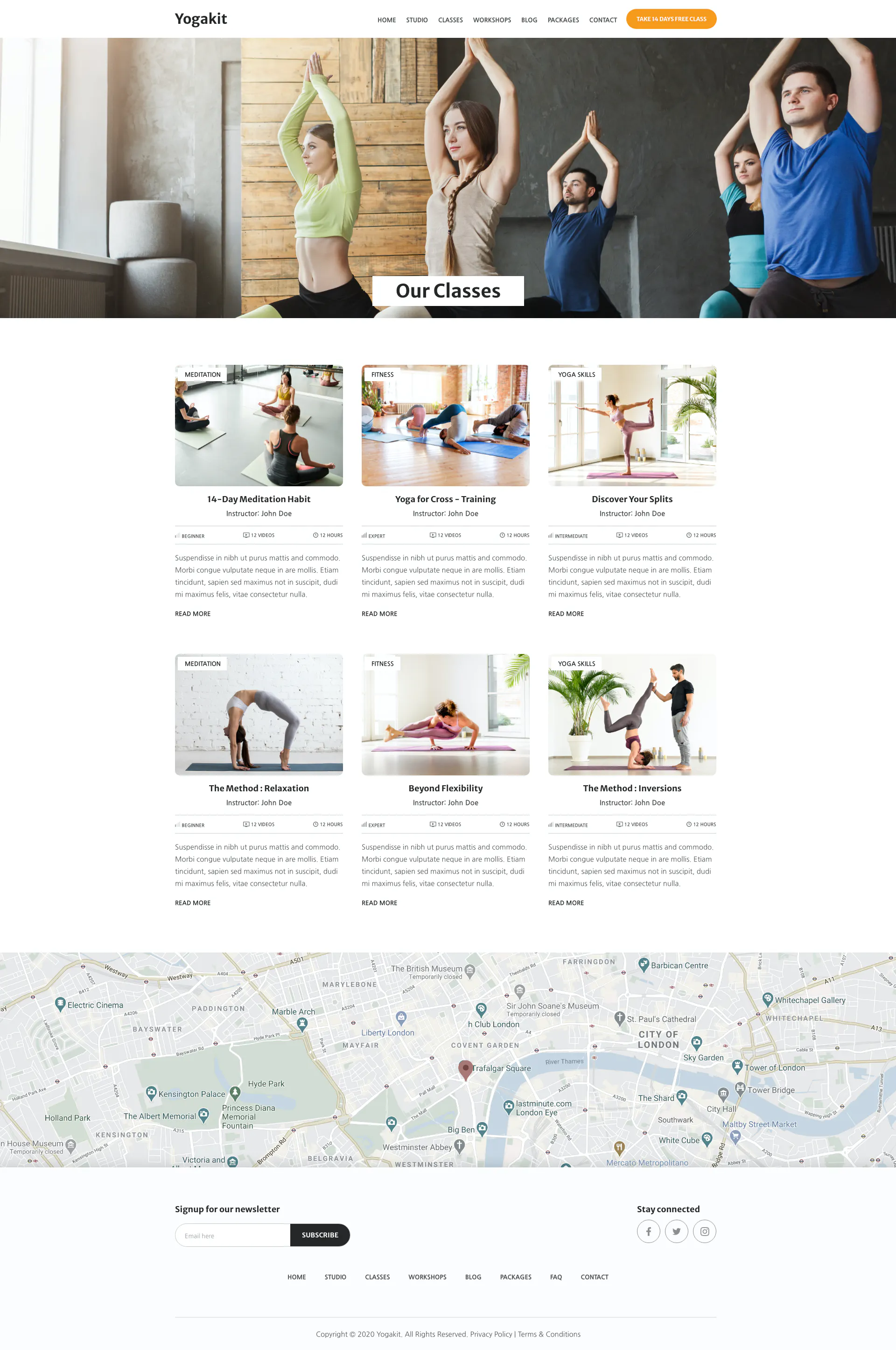 Yogakit - Yoga & Meditation Elementor Template Kit插图3