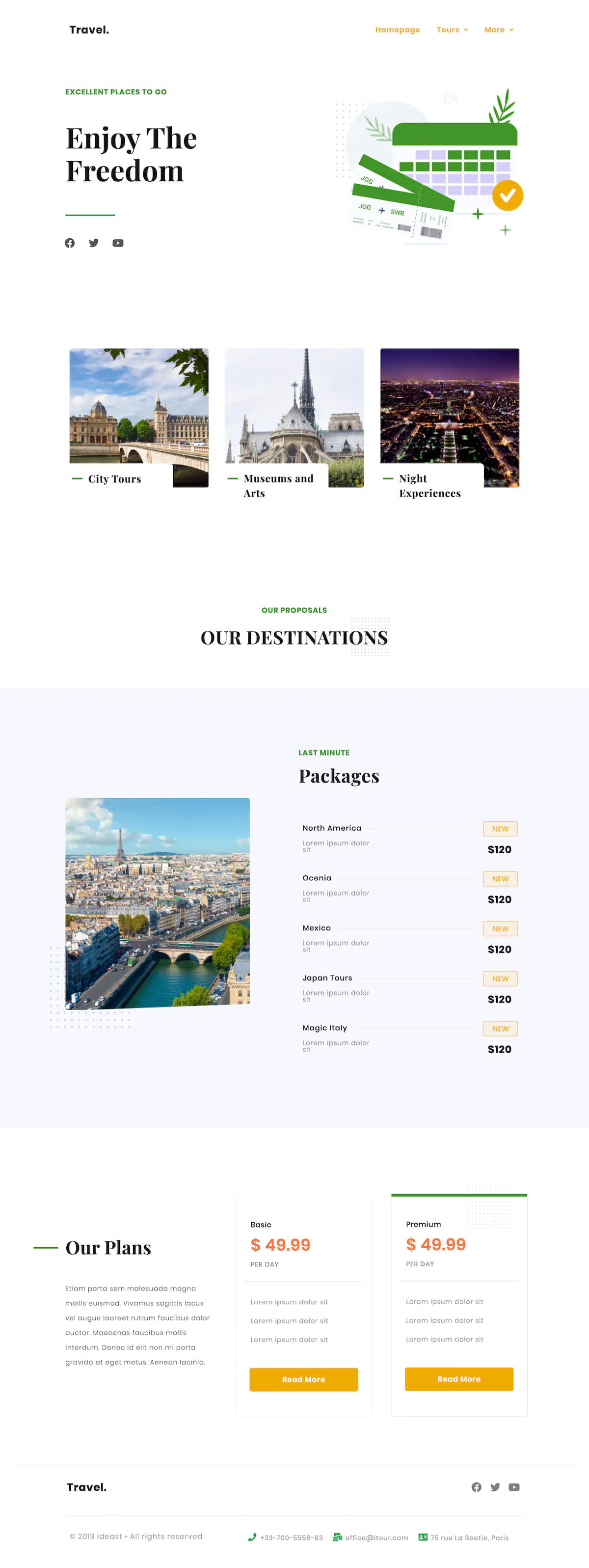 Touraza | Travel & Tour Agency Elementor Template Kit插图2