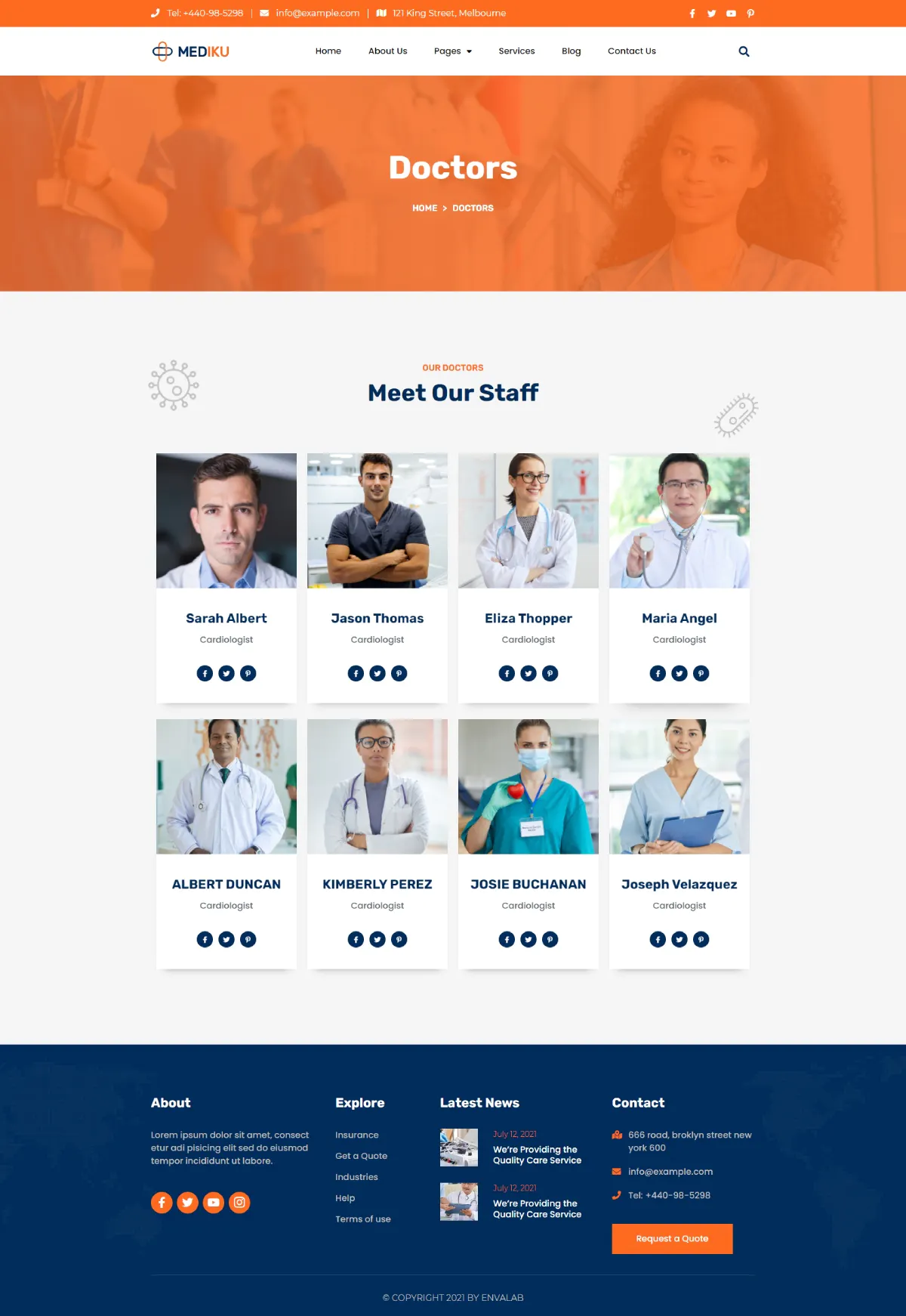 Mediku - Health Medical Elementor Template Kit插图6