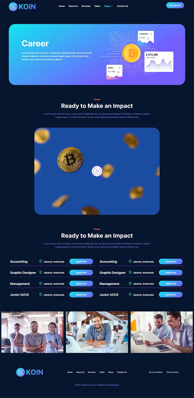 Koin - Cryptocurrency Elementor Template Kit插图7