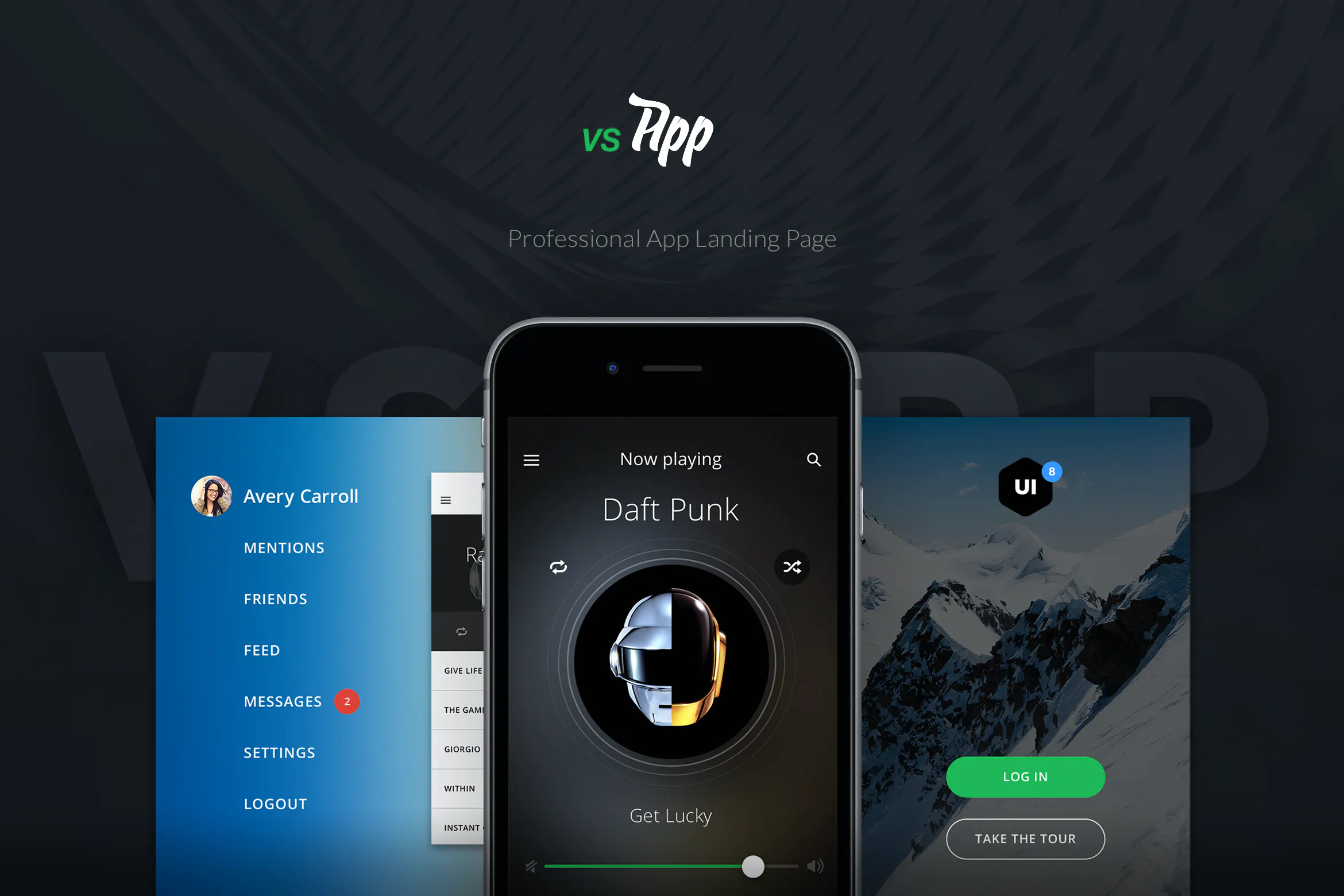 VSApp – Ultimate App Landing Page
