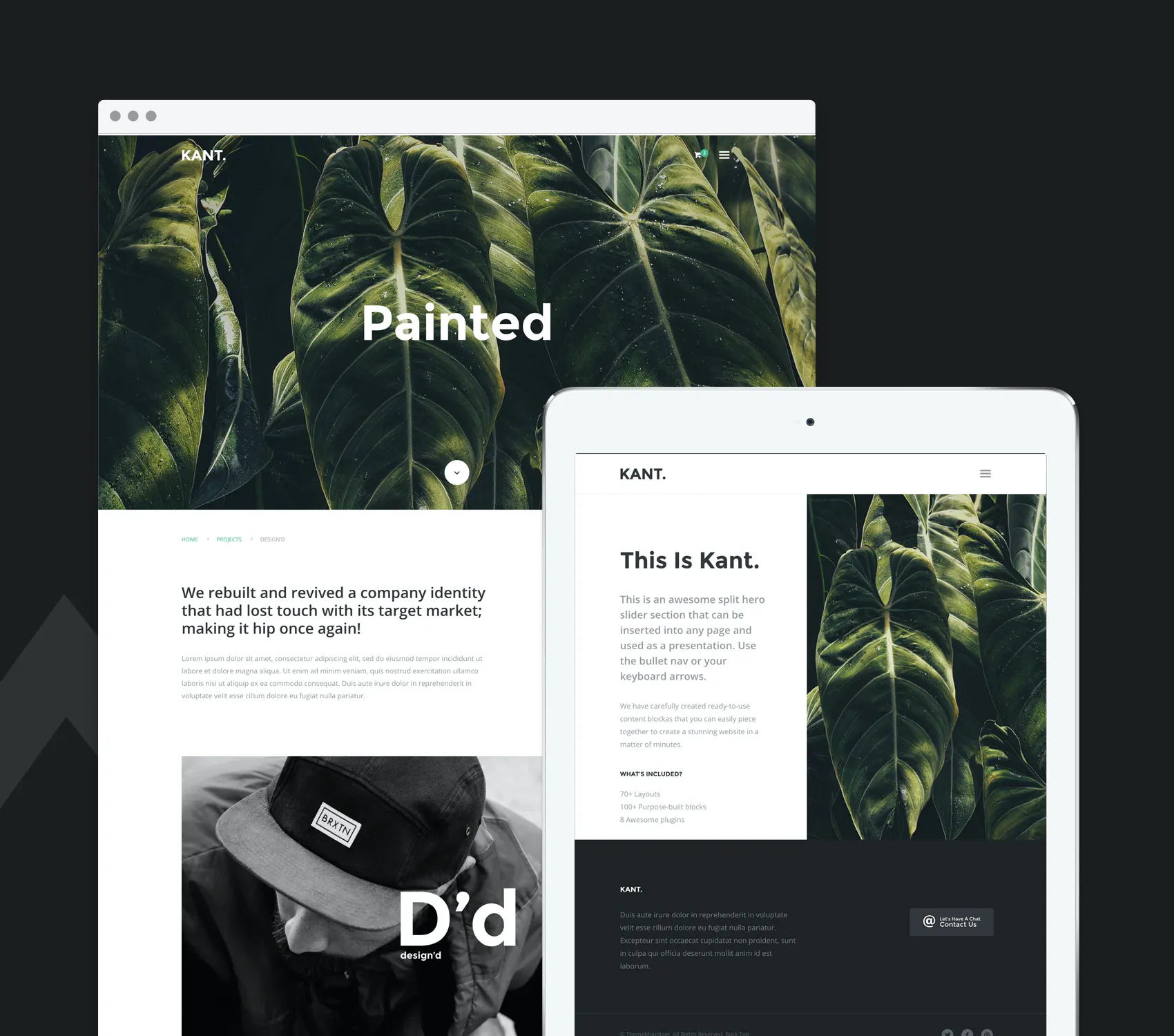 Kant - A Multipurpose HTML5 Template For Startups插图3