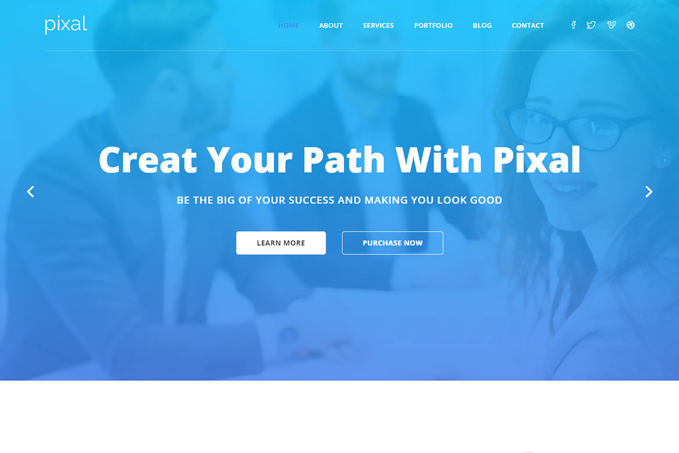 Pixal - Creative Multipurpose Template插图