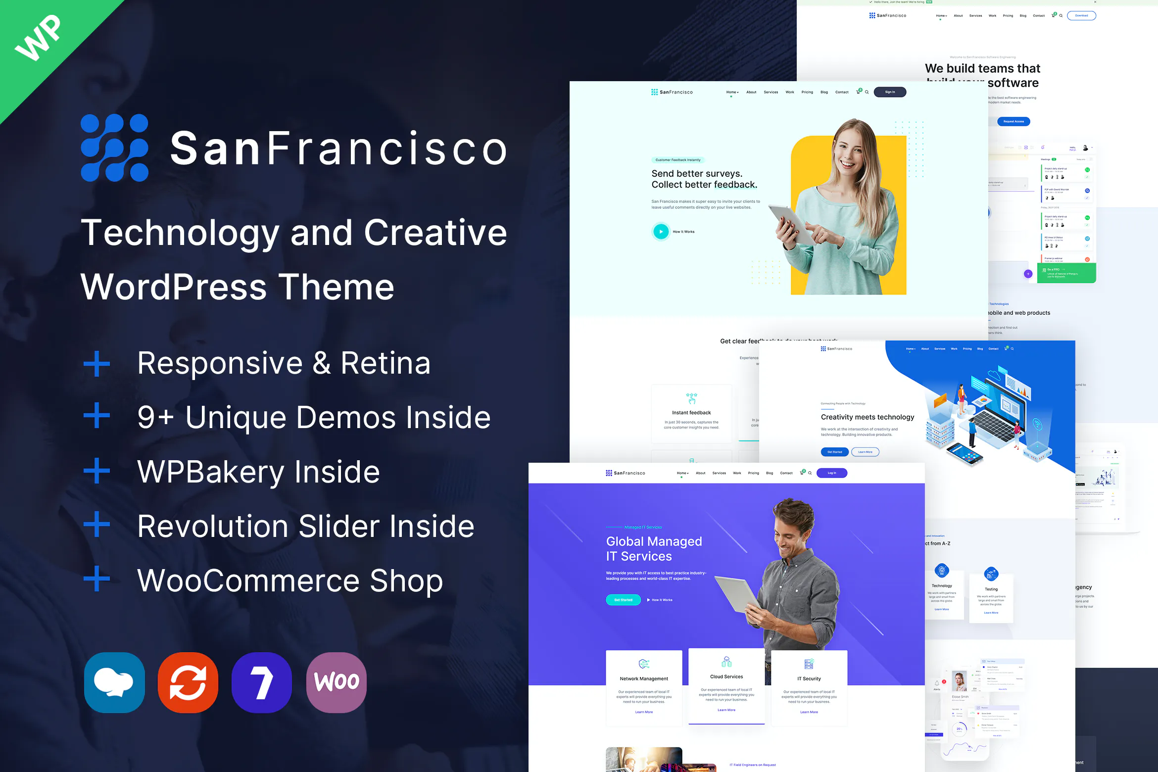 San Francisco - Creative WordPress Theme
