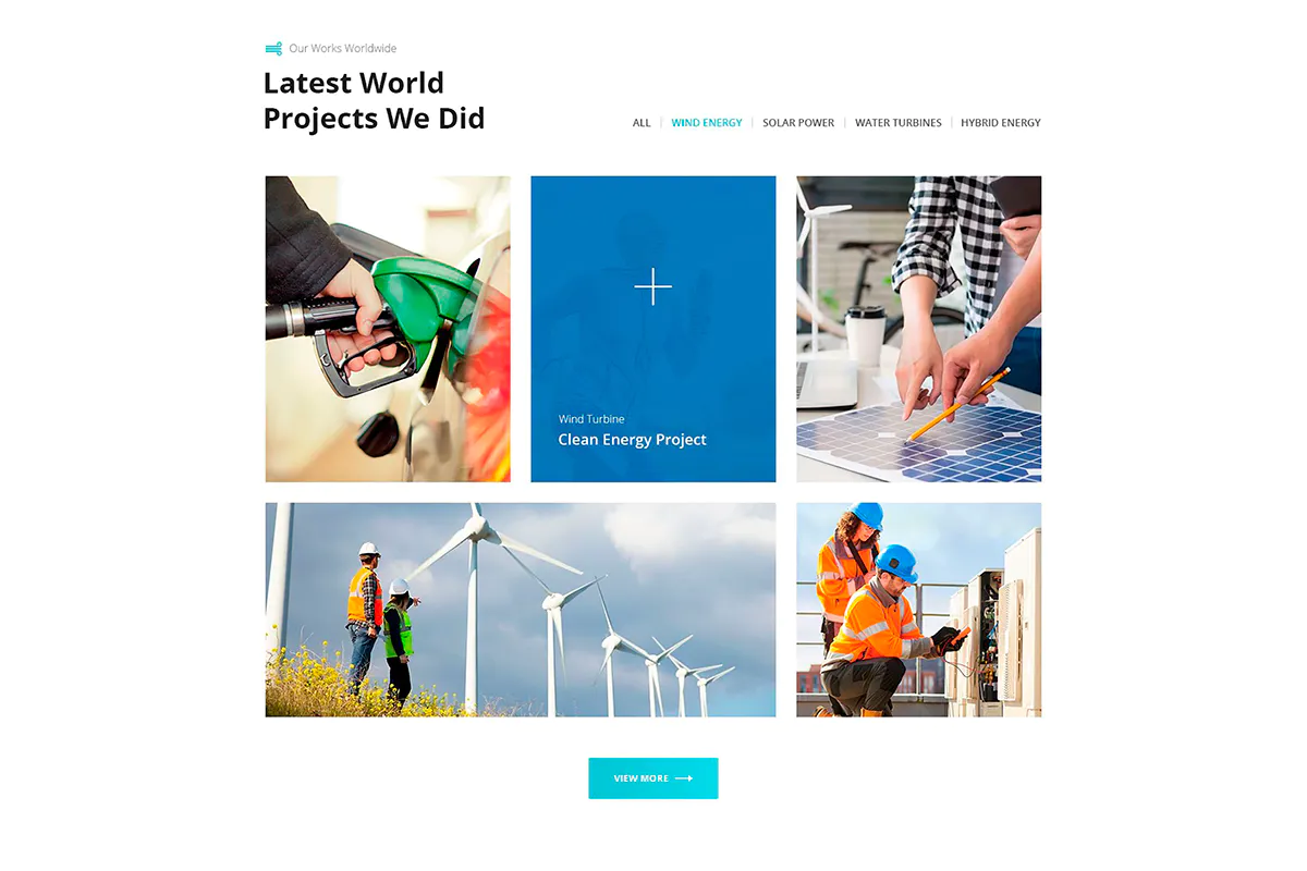Eltron - Solar Energy Elementor WordPress Theme插图3
