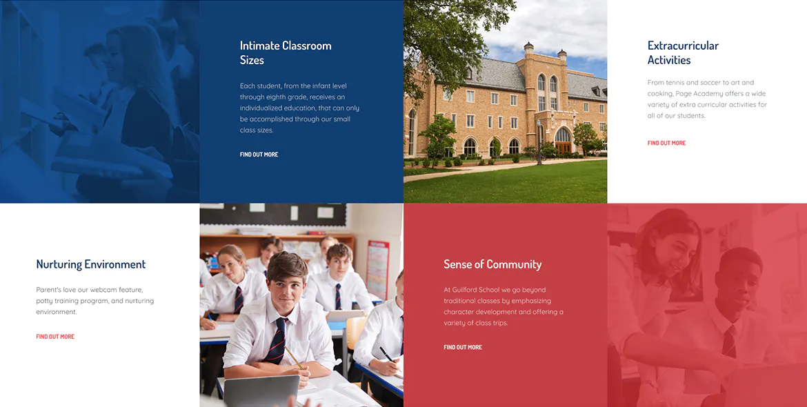 Ecole - Education & School WordPress Theme插图3