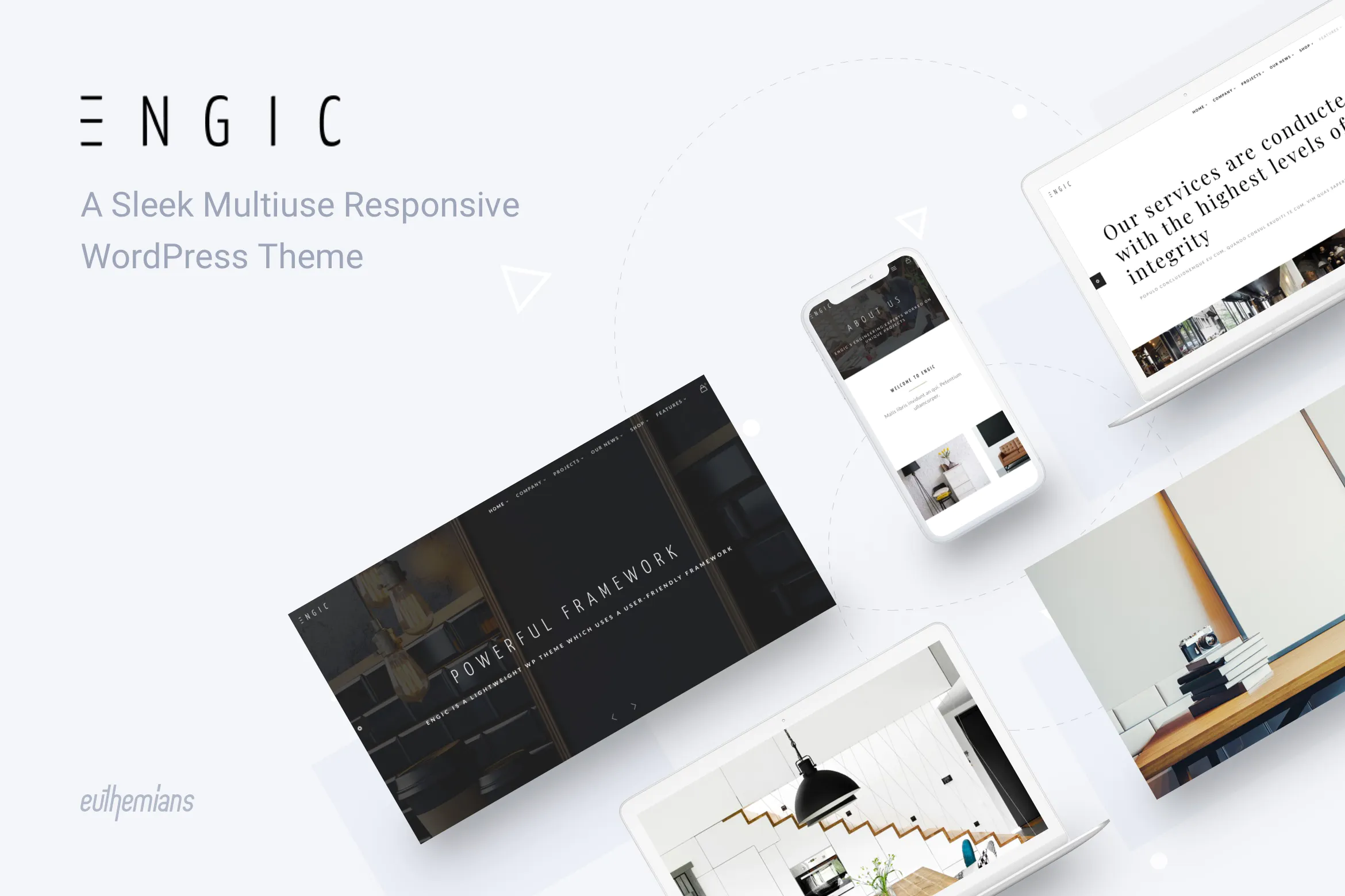 Engic - Multiuse Responsive WordPress Theme插图