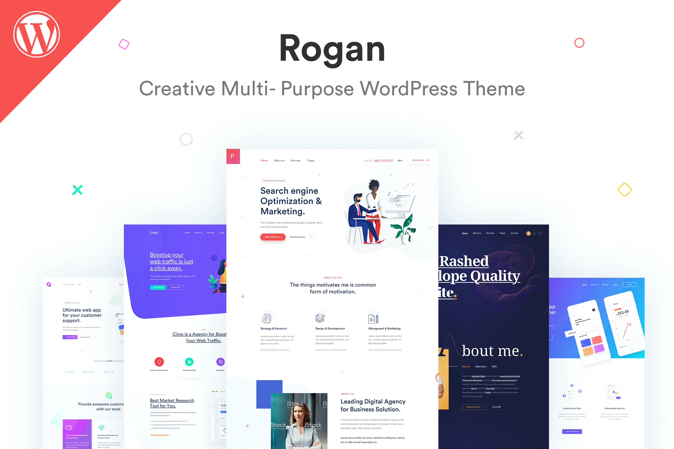 Rogan - Creative Multipurpose WordPress Theme