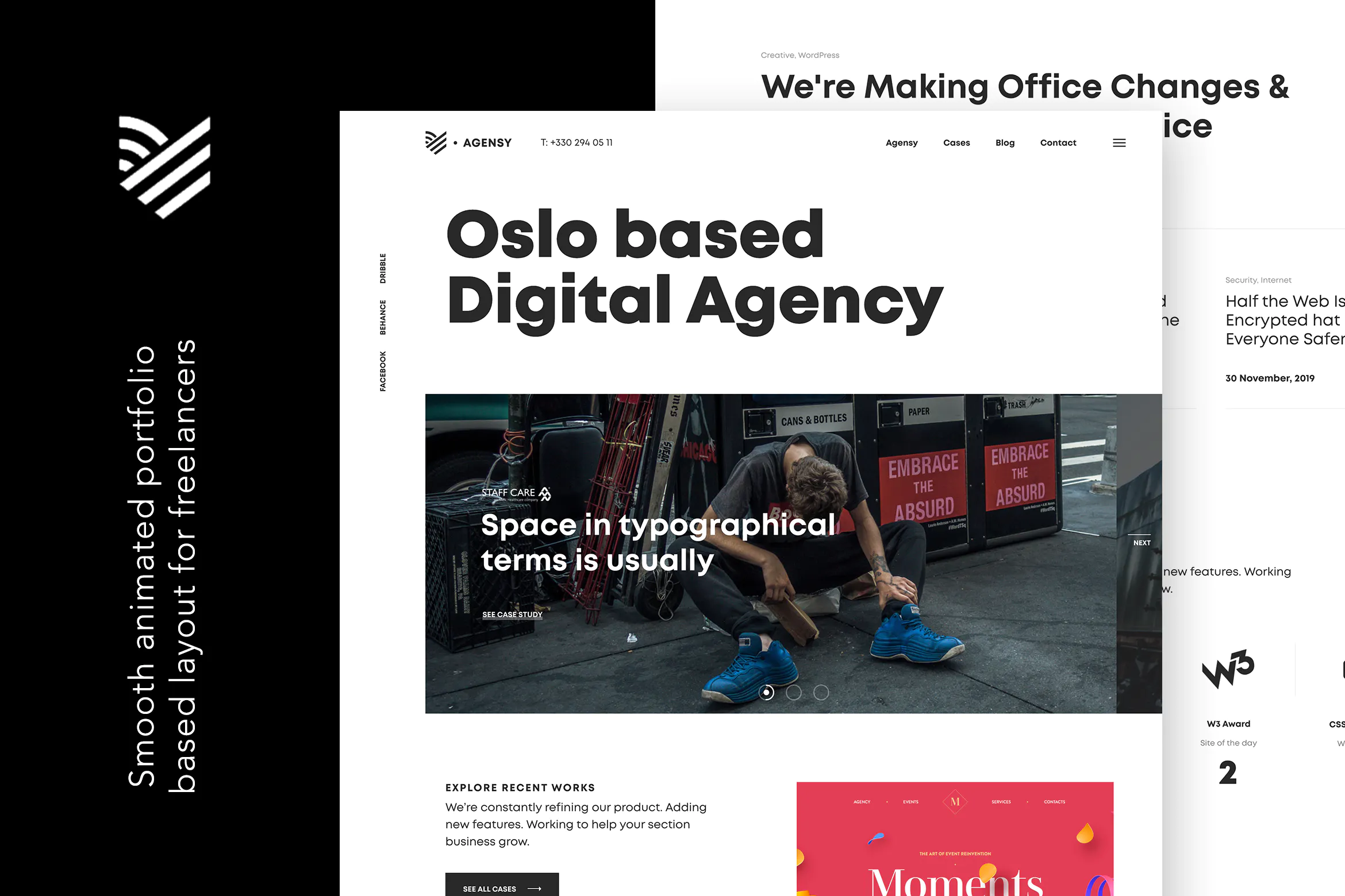 Agensy | Digital Lab & Creative Solutions Theme插图