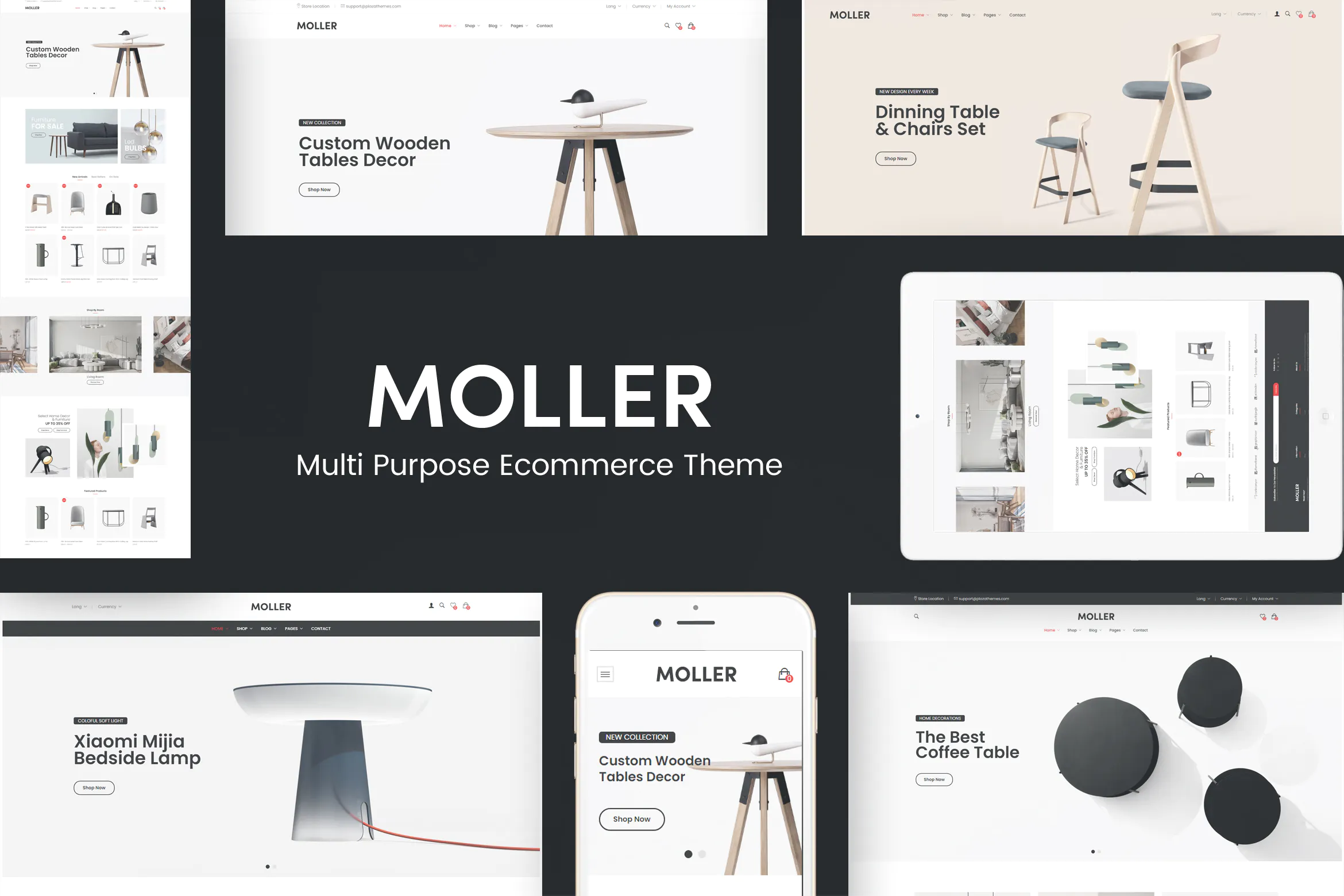 Moller – Furniture WooCommerce WordPress Theme