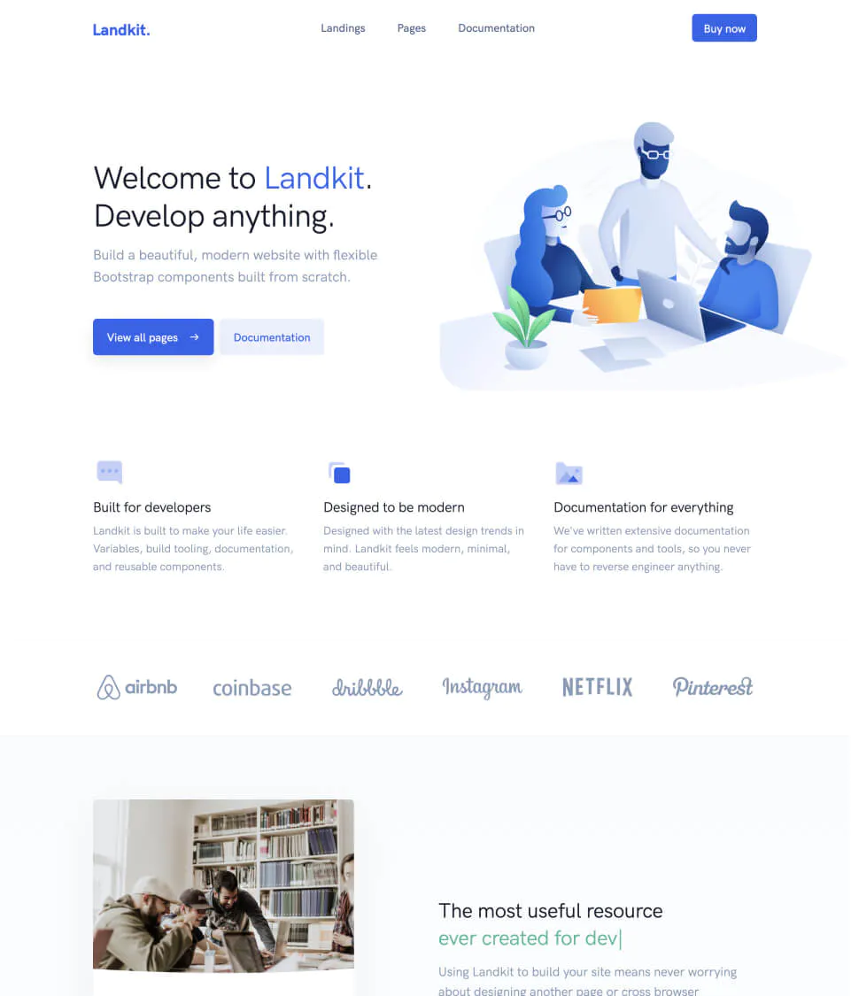 Landkit - Multipurpose Business WordPress Theme插图1