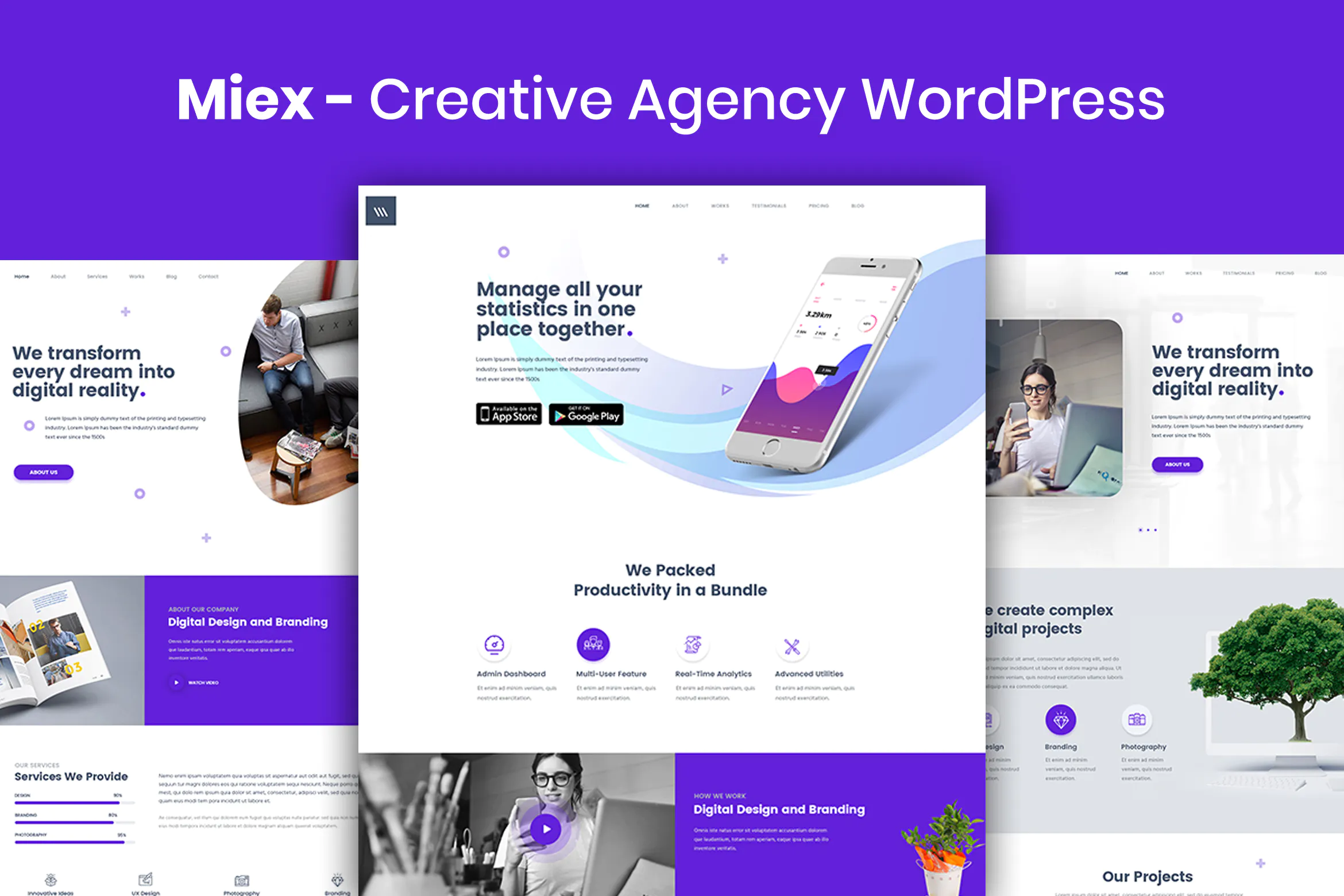 Miex – Creative Agency WordPress