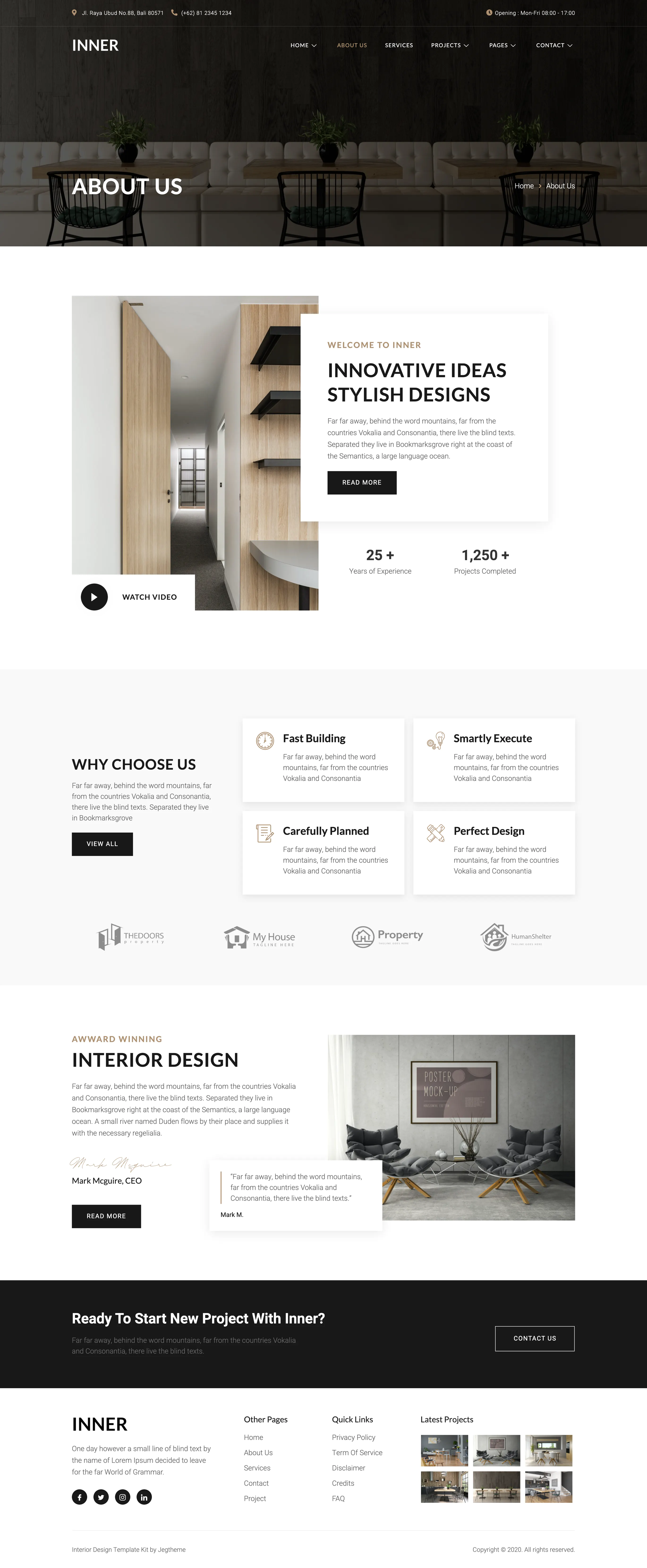Inner – Interior Design & Architecture Template Kit插图6