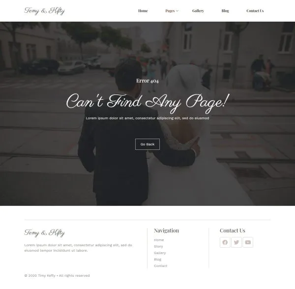 Temy and Kifty Wedding Template Kit插图1