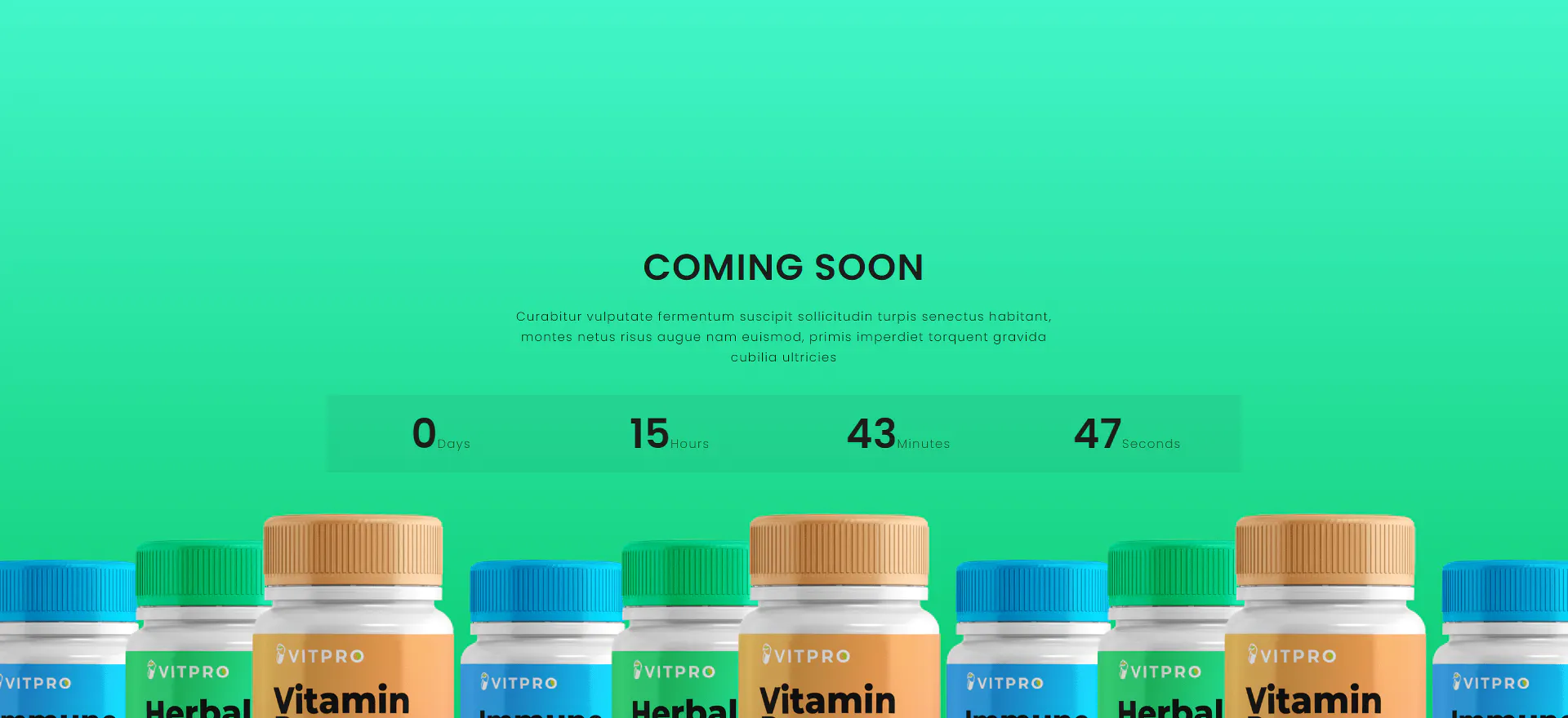 Vitpro - Herbal Health Elementor Template kit插图2