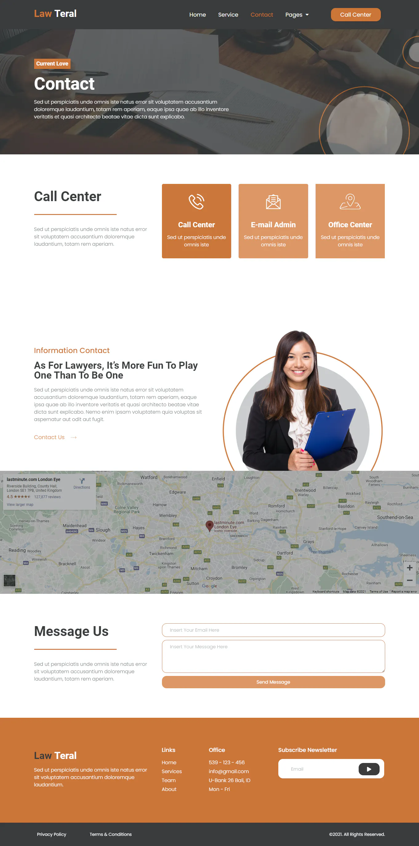 LawTeral - Legal & Law Firm Elementor Template Kit插图3