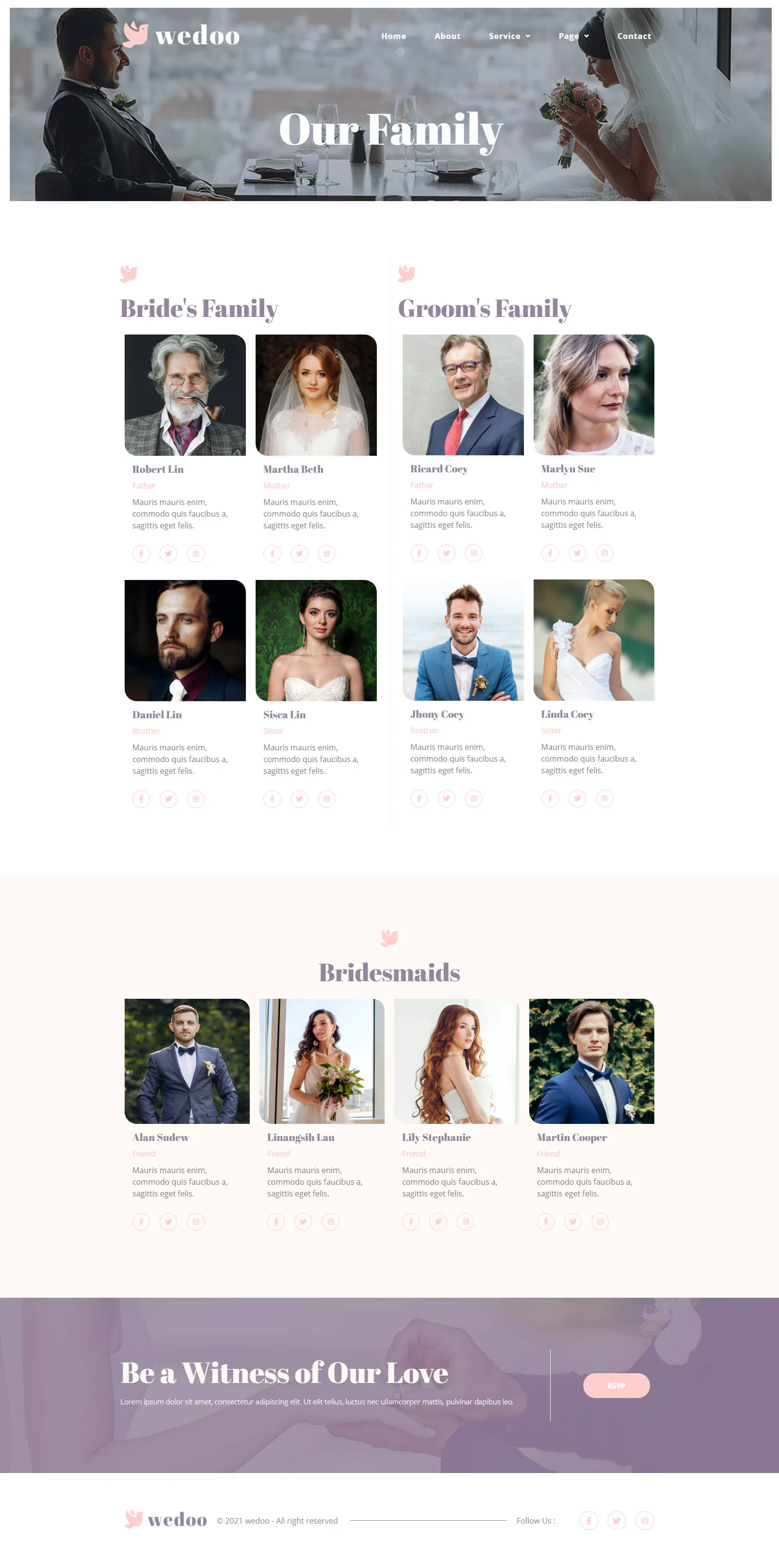Wedoo - Online Wedding Invitation Elementor Template Kit插图5