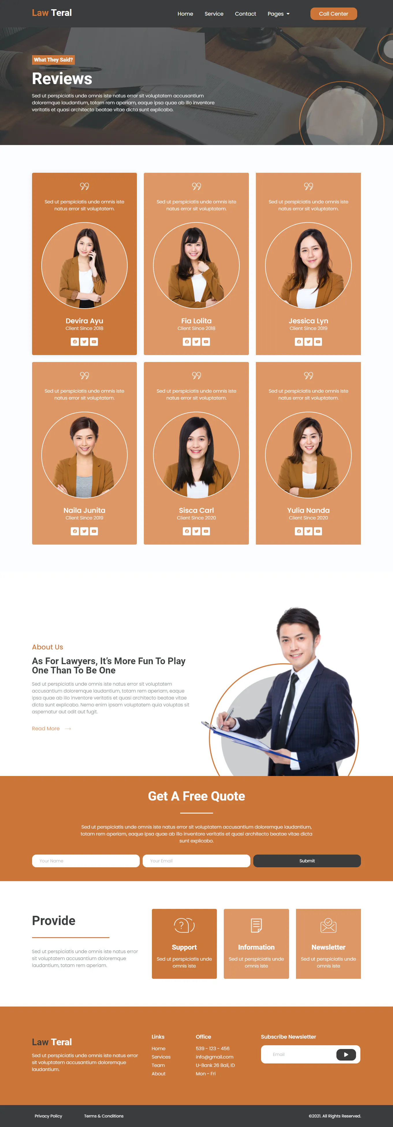 LawTeral - Legal & Law Firm Elementor Template Kit插图8