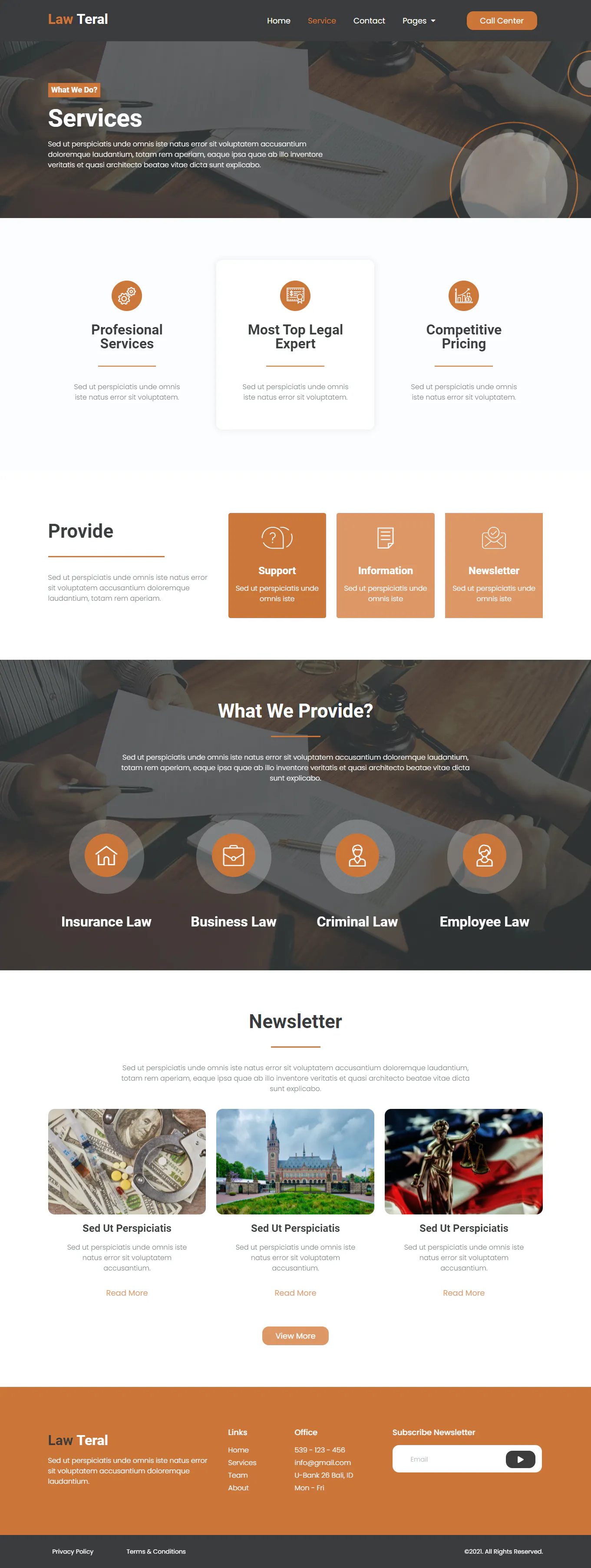 LawTeral - Legal & Law Firm Elementor Template Kit插图9