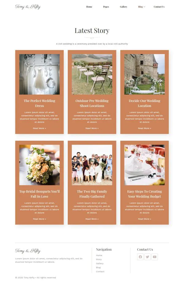 Temy and Kifty Wedding Template Kit插图3