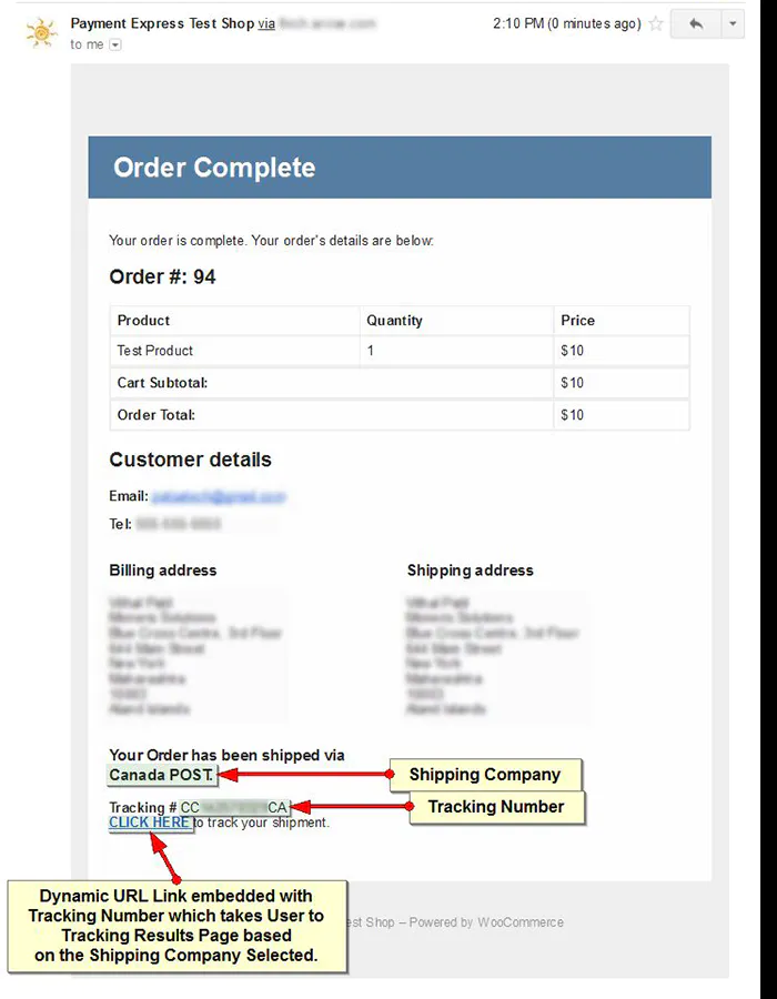 Shipping Details Plugin for WooCommerce插图1