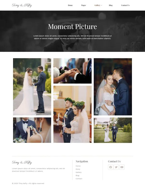 Temy and Kifty Wedding Template Kit插图8