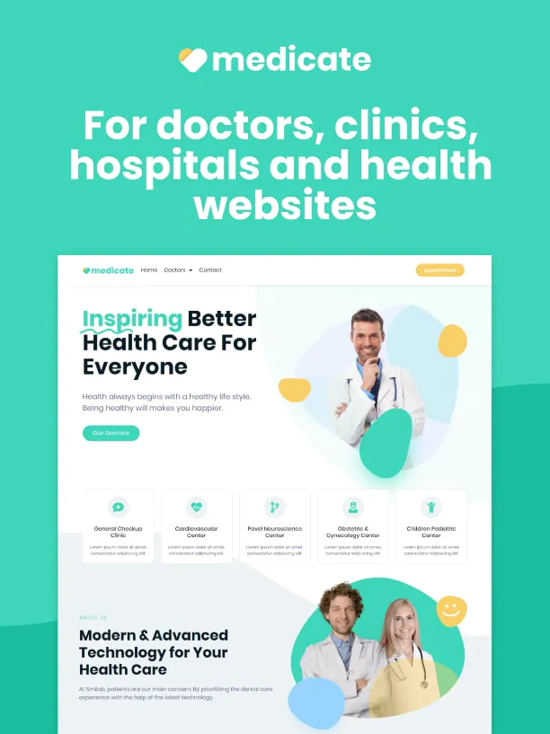 Medicate - Health & Medical Elementor Template Kit插图2